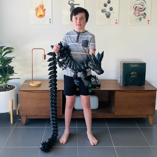 Crystal Dragon Gigantic 2m Long