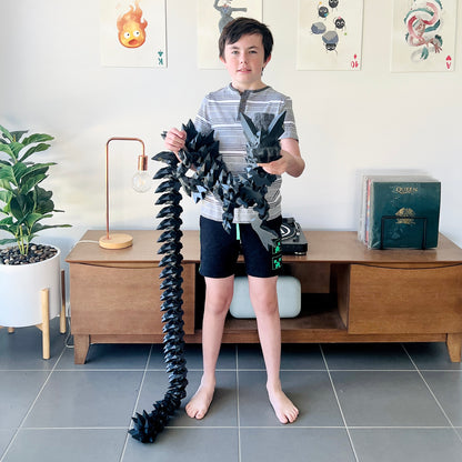 Crystal Dragon Gigantic 2m Long