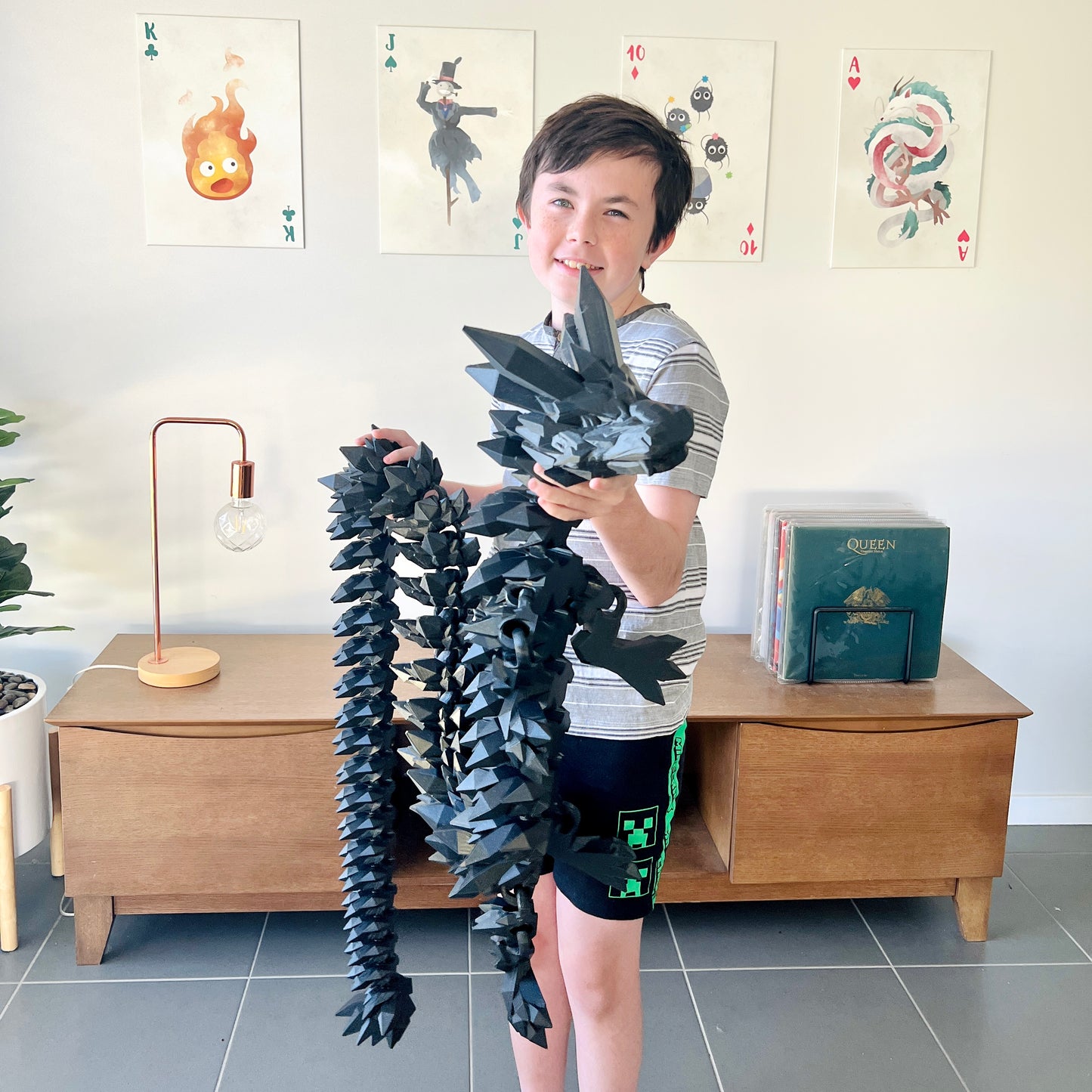 Crystal Dragon Gigantic 2m Long