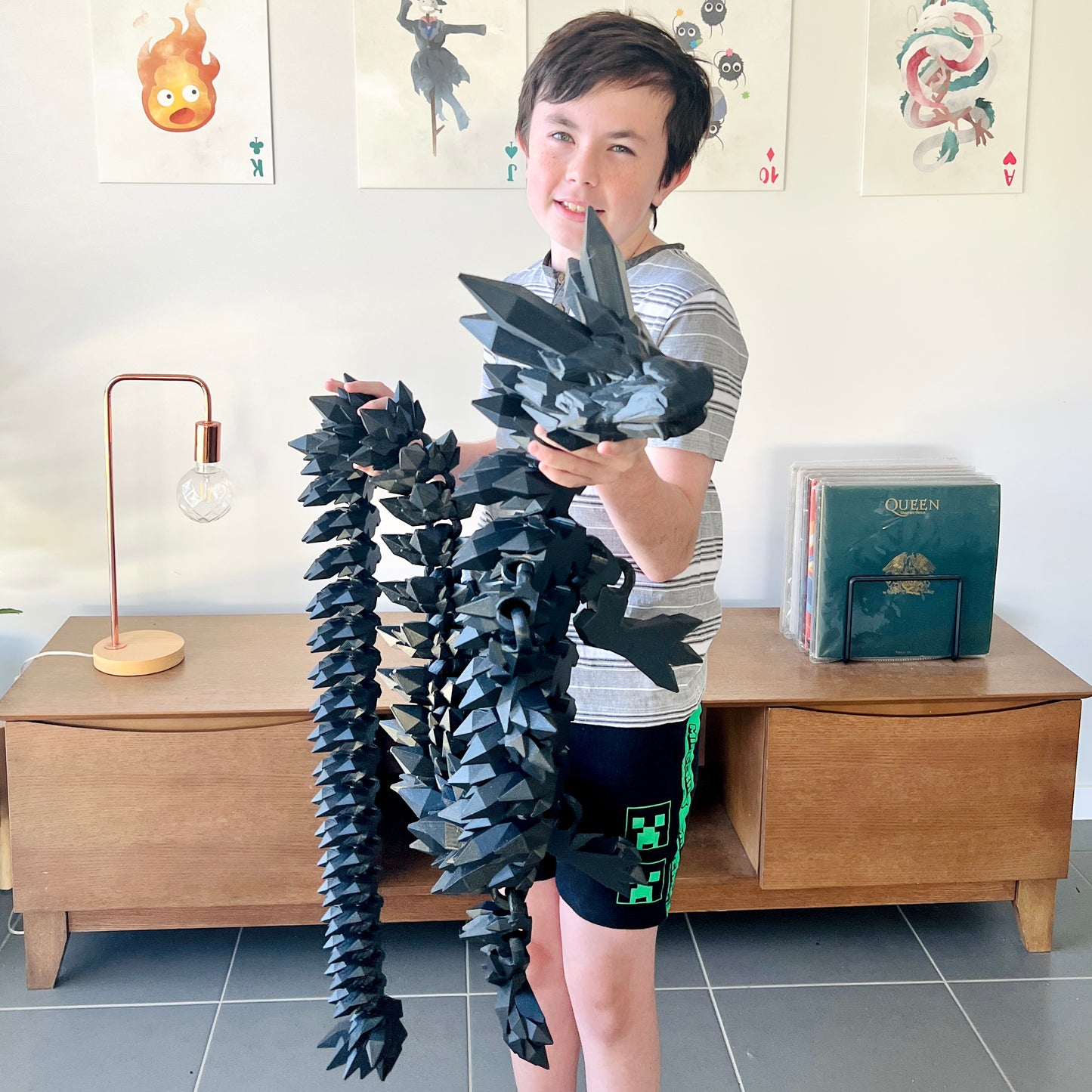 Crystal Dragon Gigantic 2m Long