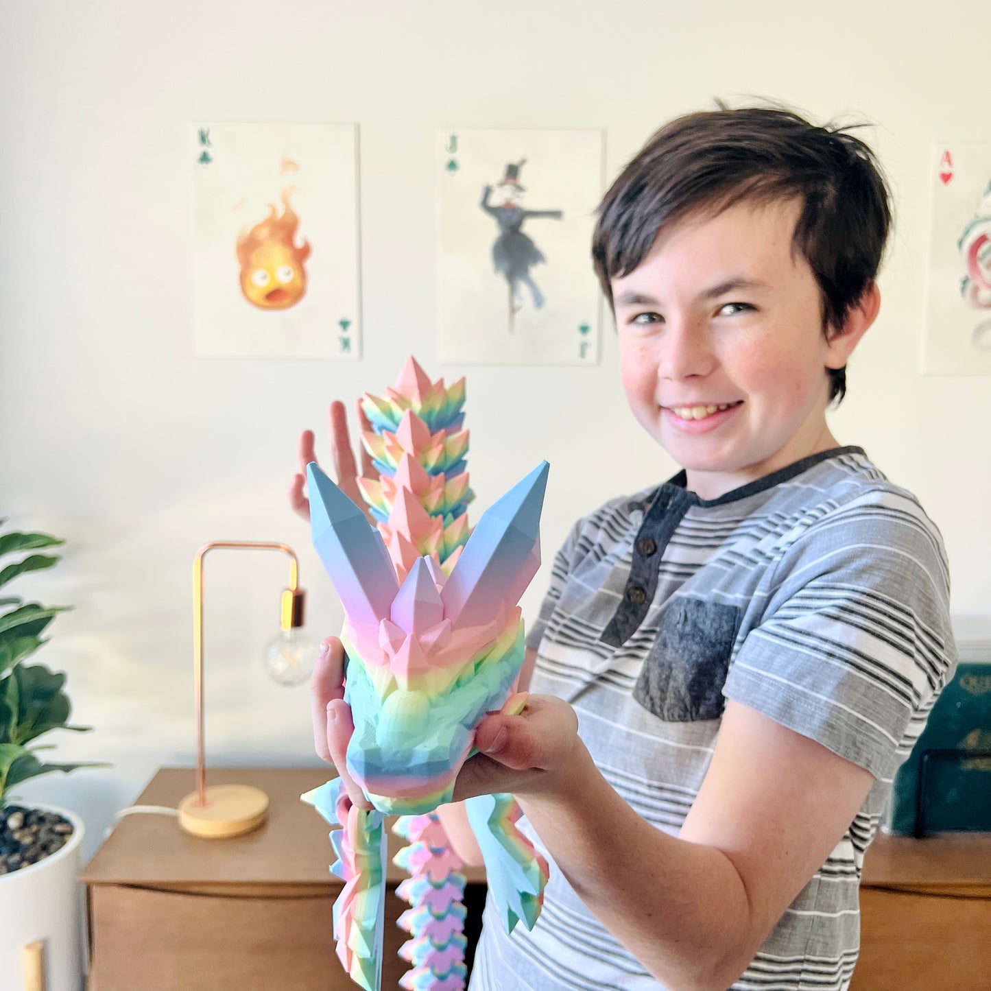 Crystal Dragon Huge 1.4m Long