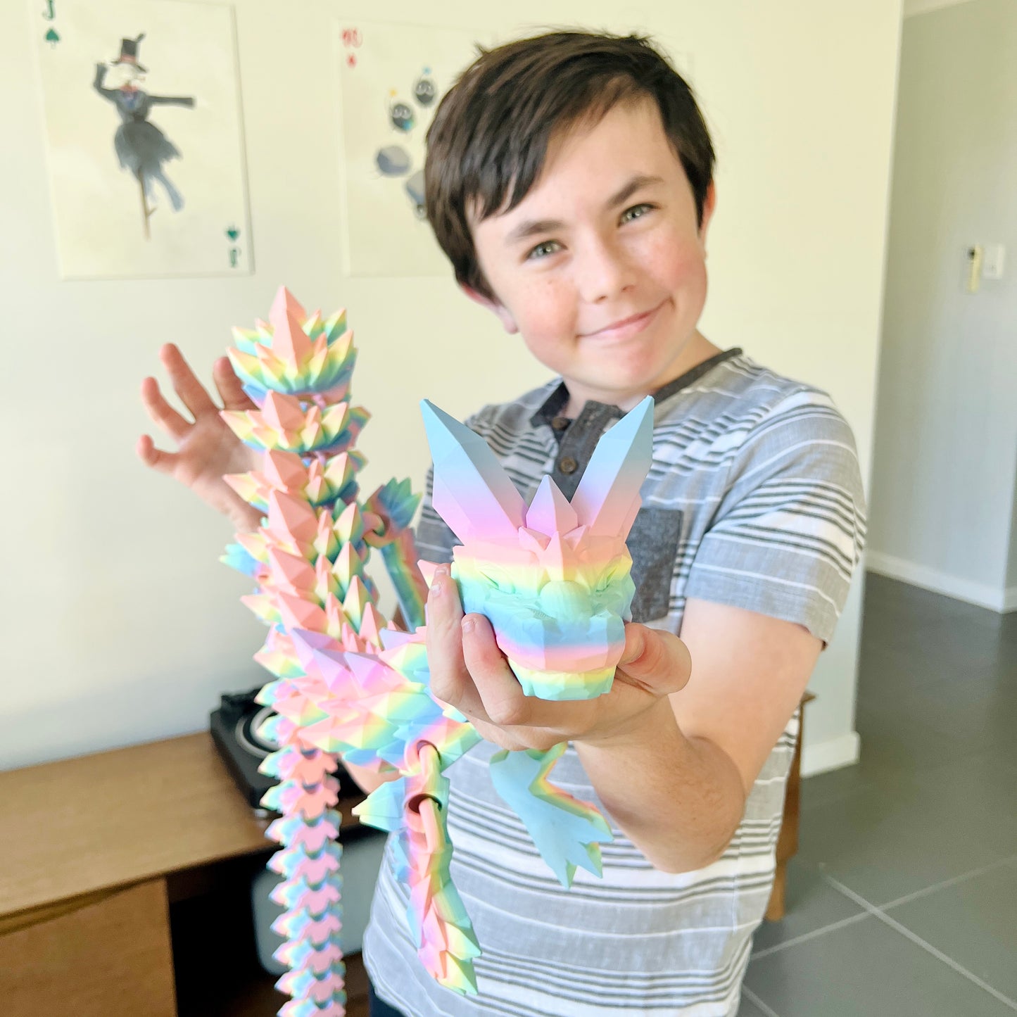 Crystal Dragon Huge 1.4m Long