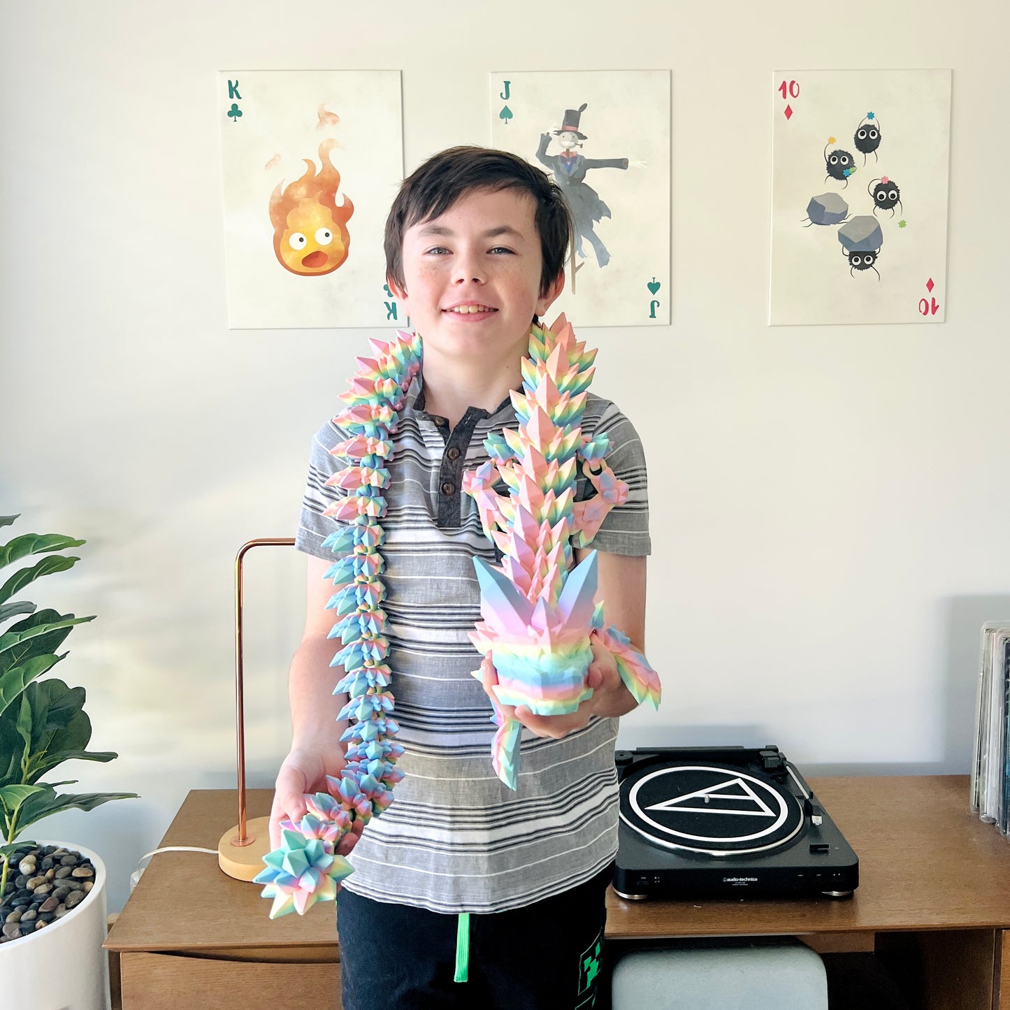 Crystal Dragon Huge 1.4m Long