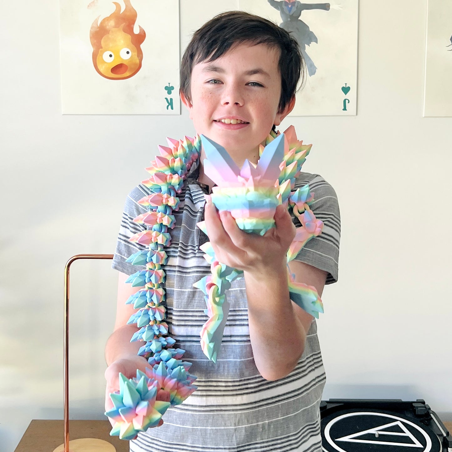 Crystal Dragon Huge 1.4m Long