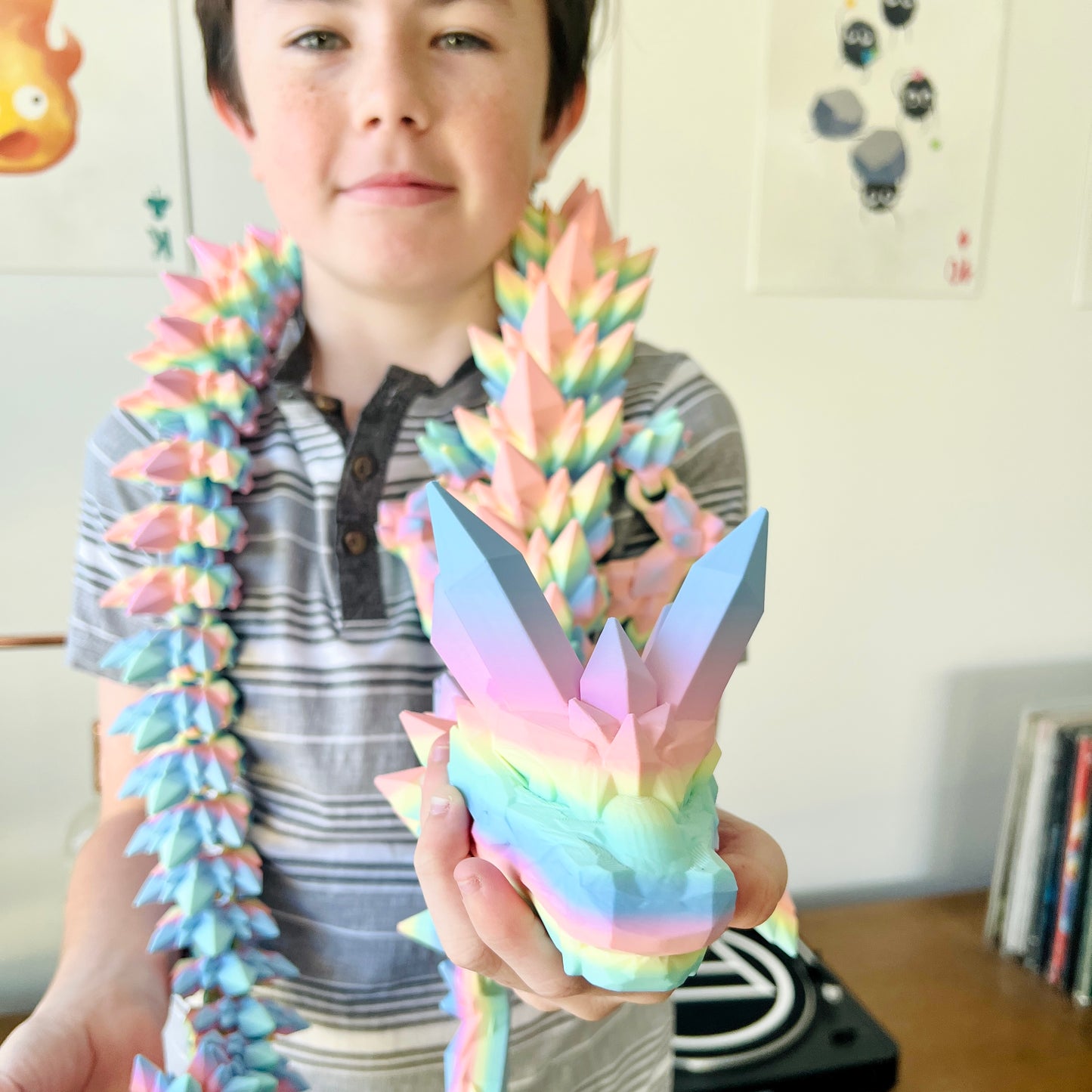 Crystal Dragon Huge 1.4m Long