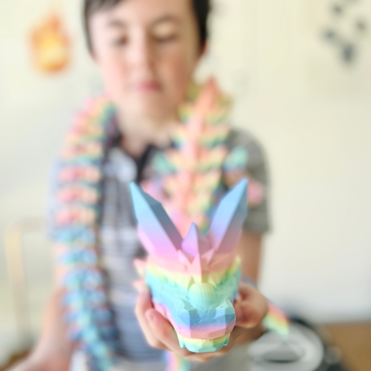 Crystal Dragon Huge 1.4m Long