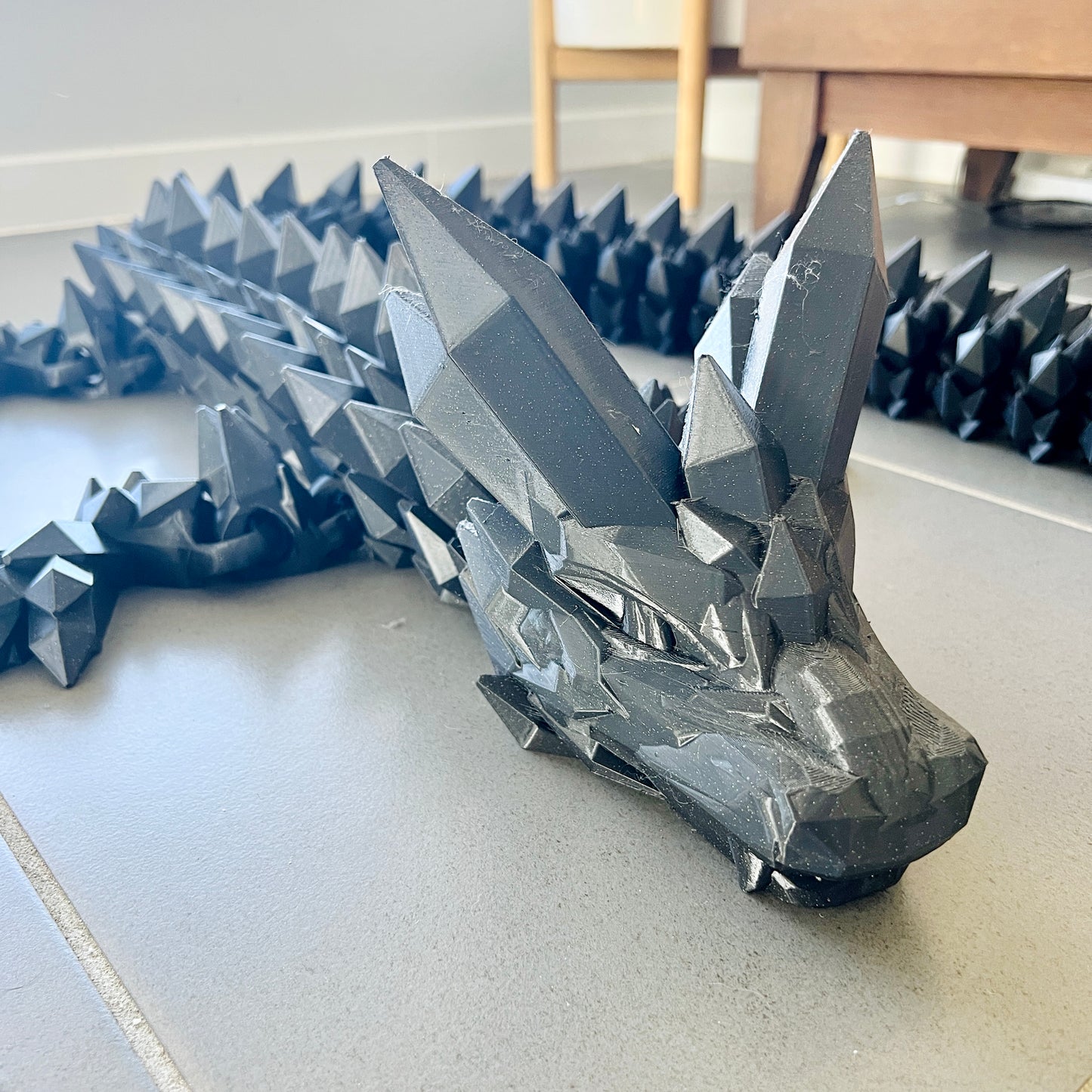 Crystal Dragon Gigantic 2m Long