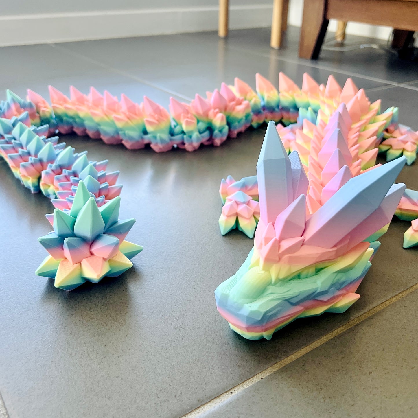 Crystal Dragon Huge 1.4m Long