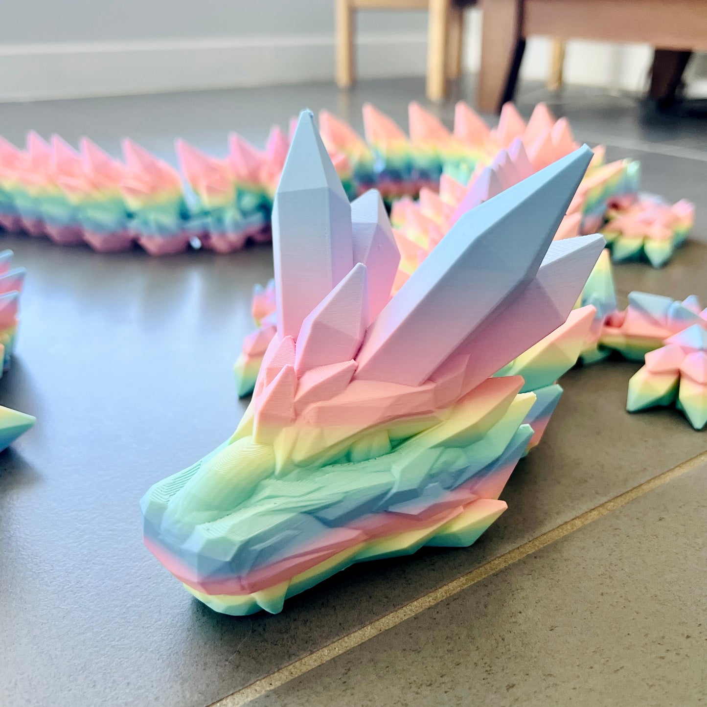 Crystal Dragon Huge 1.4m Long