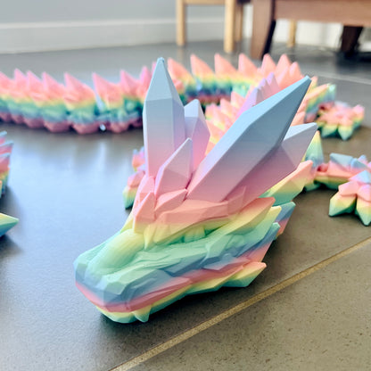 Crystal Dragon Huge 1.4m Long