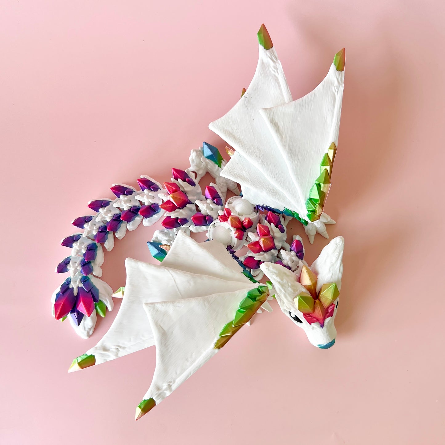 Crystal Wolf Wing Dragon Baby