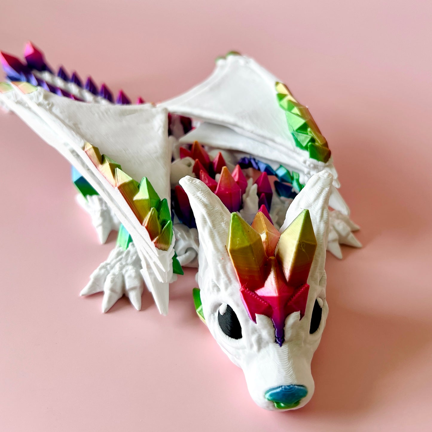 Crystal Wolf Wing Dragon Baby