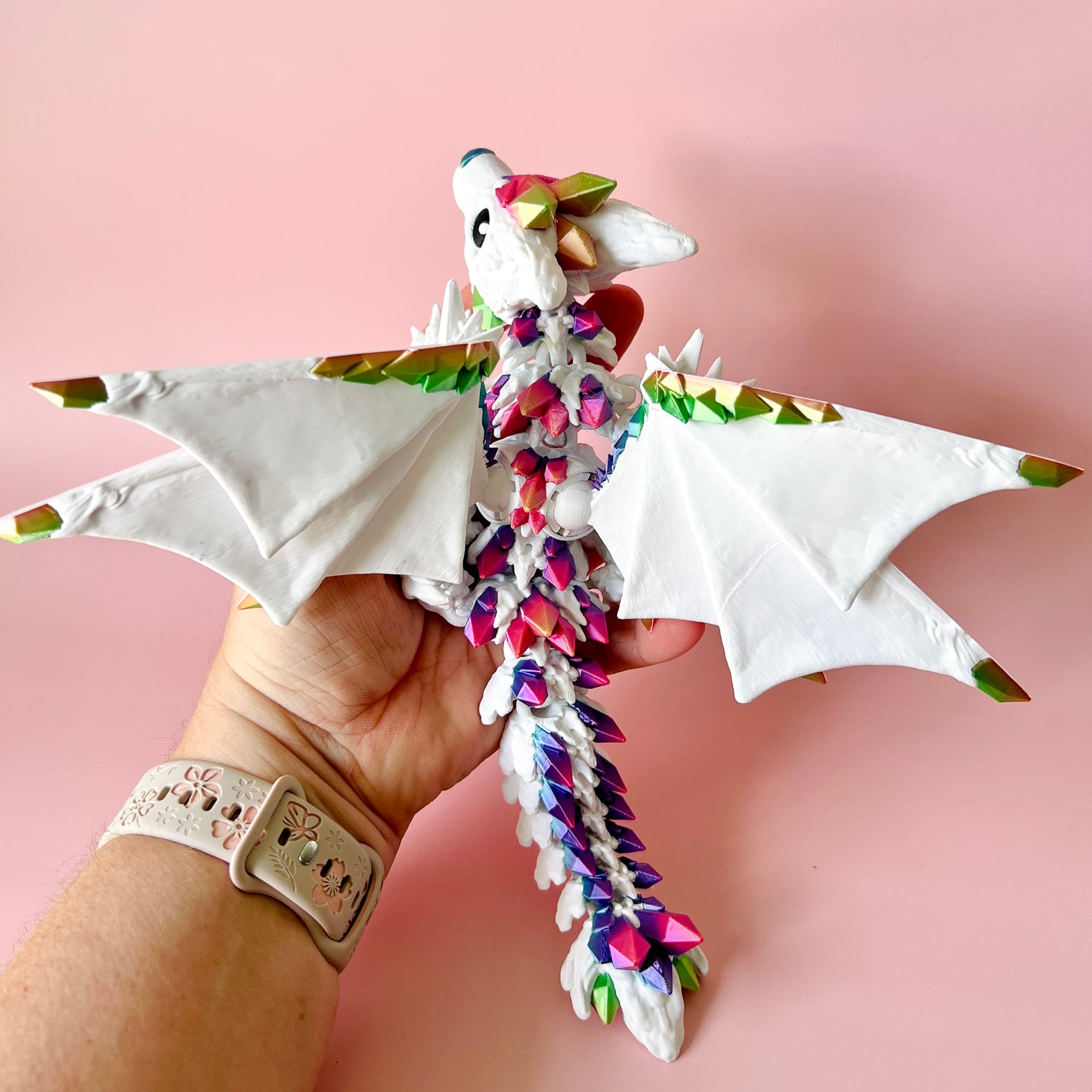 Crystal Wolf Wing Dragon Baby