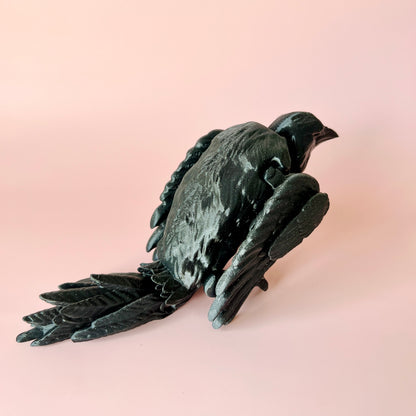 Crow Figurine