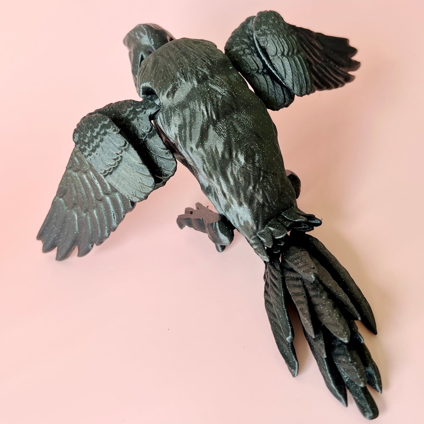 Crow Figurine