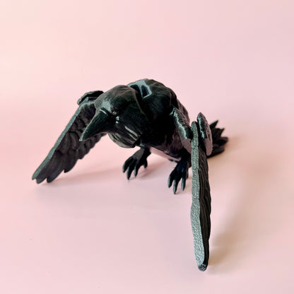 Crow Figurine