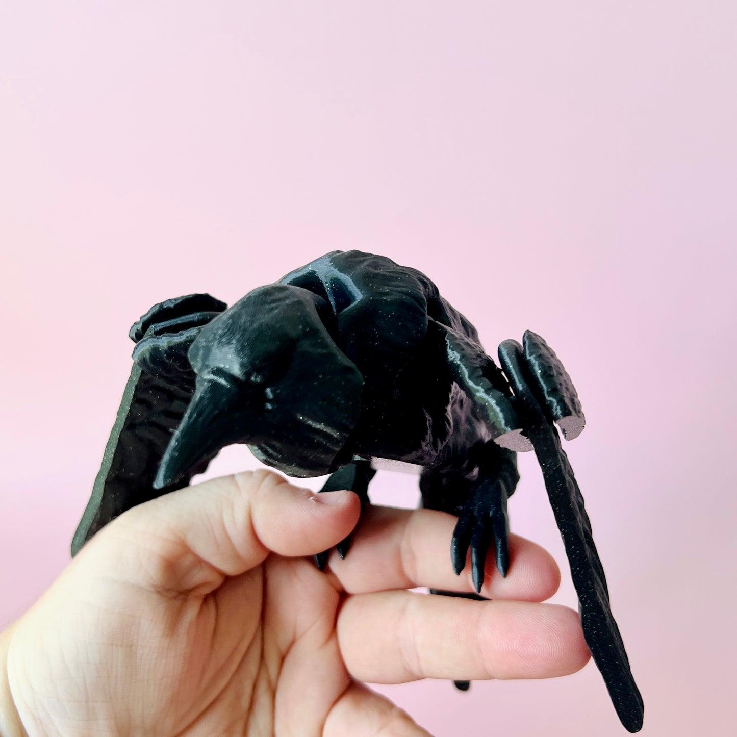 Crow Figurine