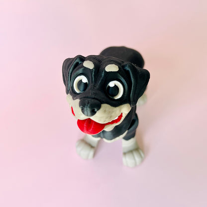 Rottweiler Dog Figurine