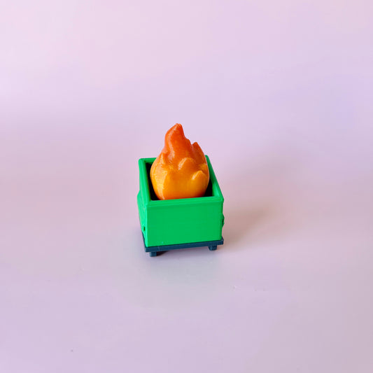 Dumpster Fire Fidget Clicker