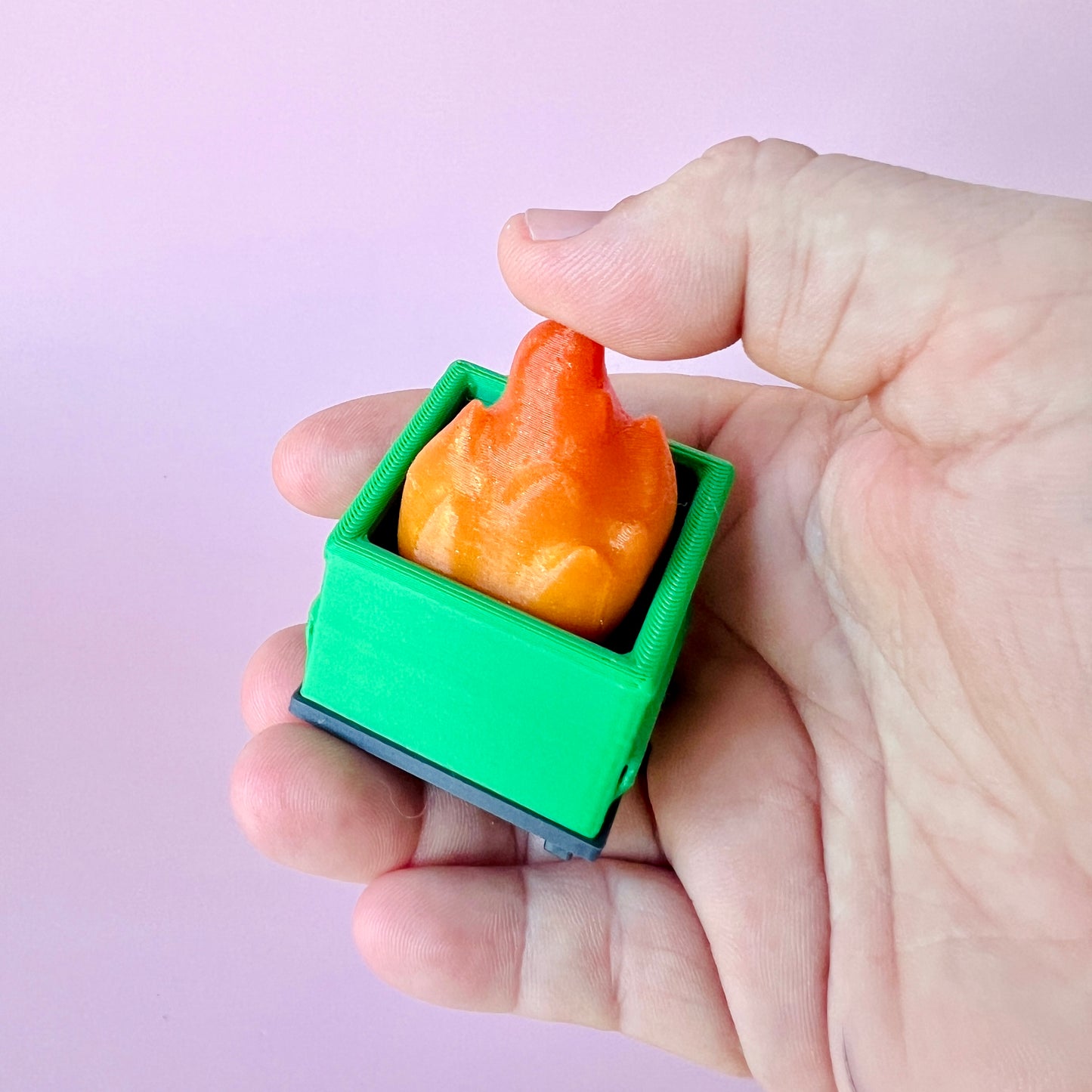 Dumpster Fire Fidget Clicker