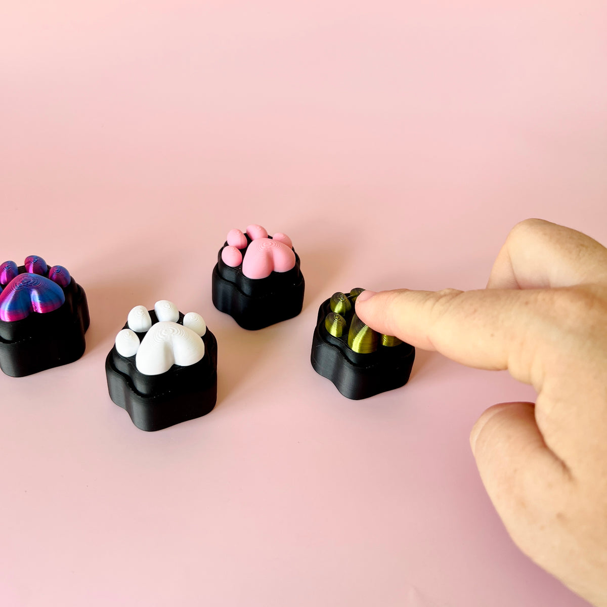 Paw Fidget Paw Fidget Clicker – 3D Printed Sensory Toy