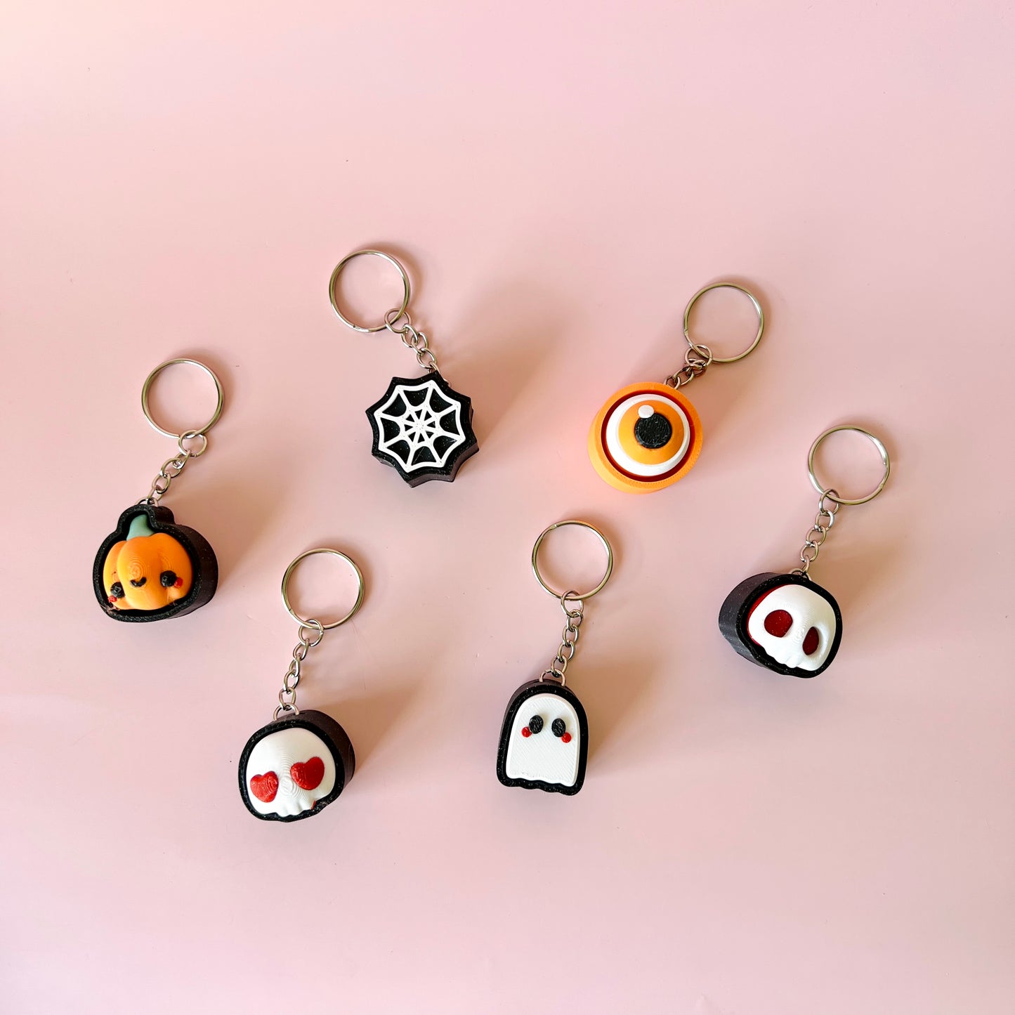 Spooky Fidget Clicker Keychains