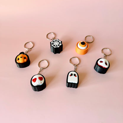 Spooky Fidget Clicker Keychains