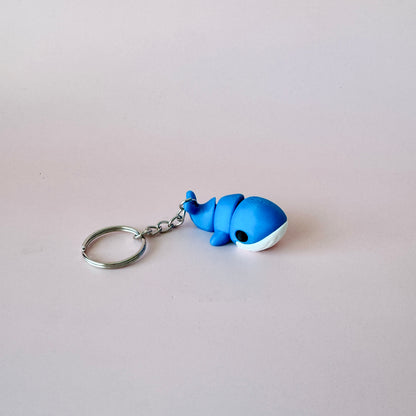 Blue Whale Keychain