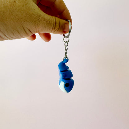 Blue Whale Keychain