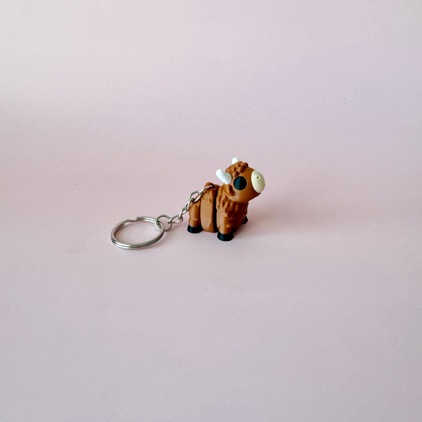 Bison Keychain