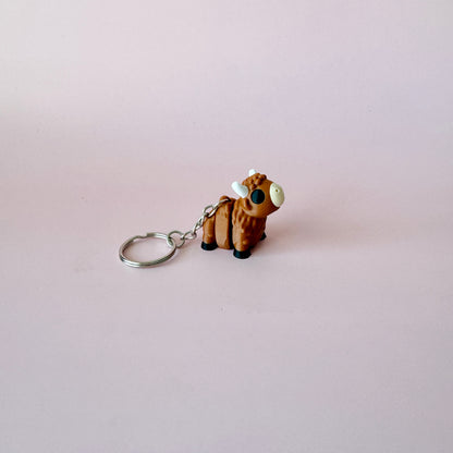 Bison Keychain