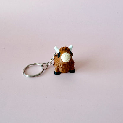 Bison Keychain