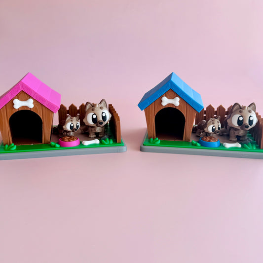 Dog House Backyard Pocket Pal Playset