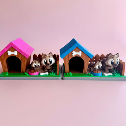 Dog House Backyard Pocket Pal Playset