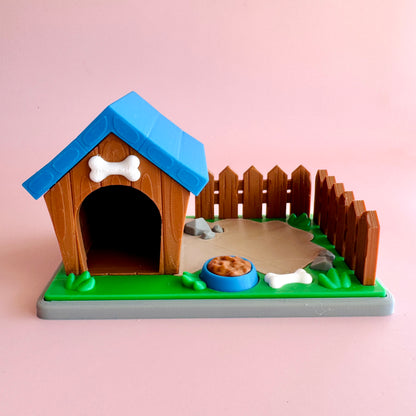 Dog House Backyard Pocket Pal Playset