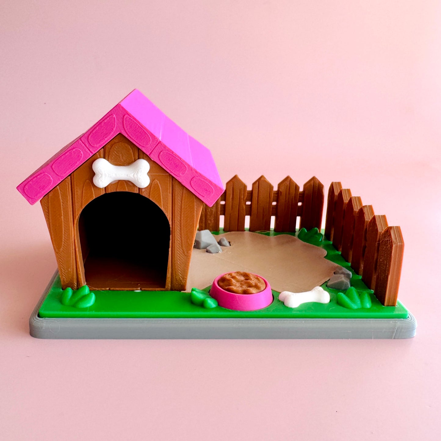 Dog House Backyard Pocket Pal Playset