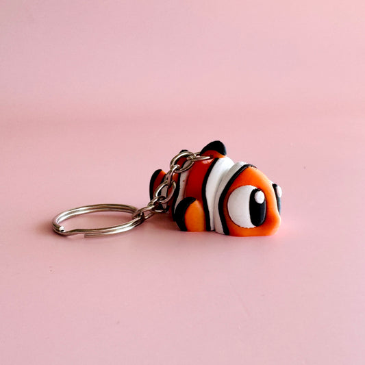 Clownfish Keychain