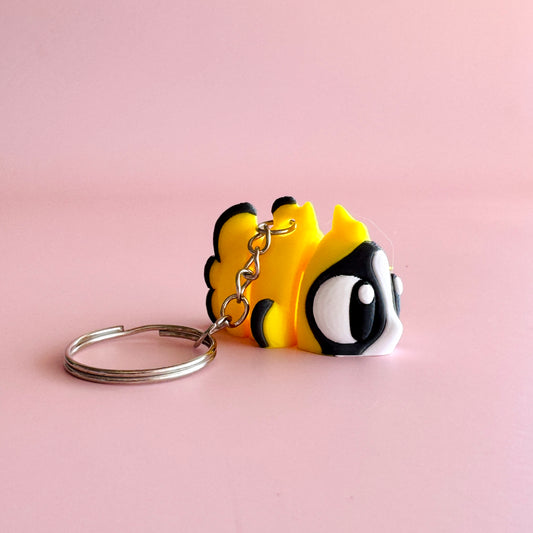 Butterfly Fish Keychain
