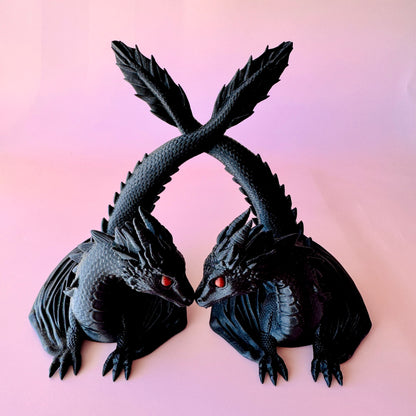 Twin Flame Dragon Book Holder