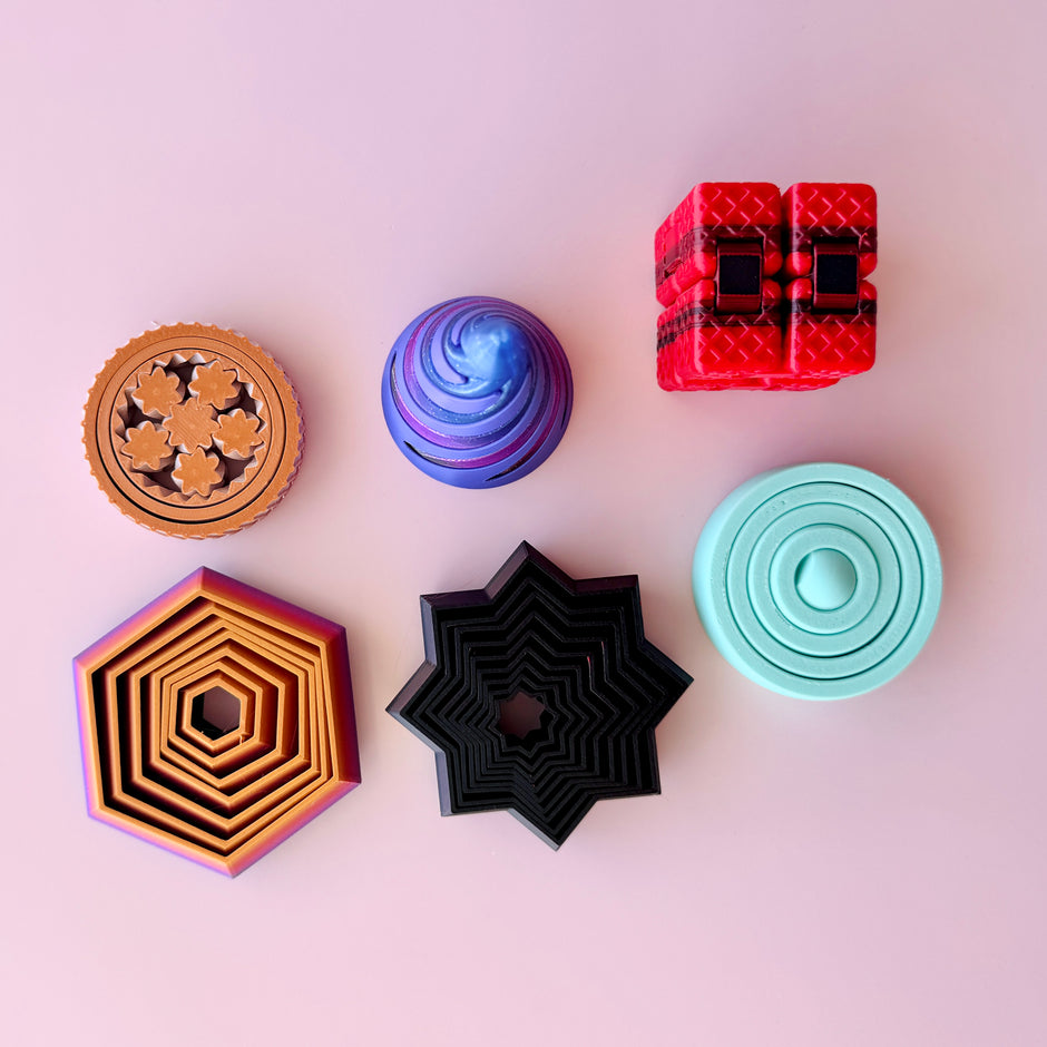 3D Printed Fidget Toys – Fun & Stress-Relieving Designs