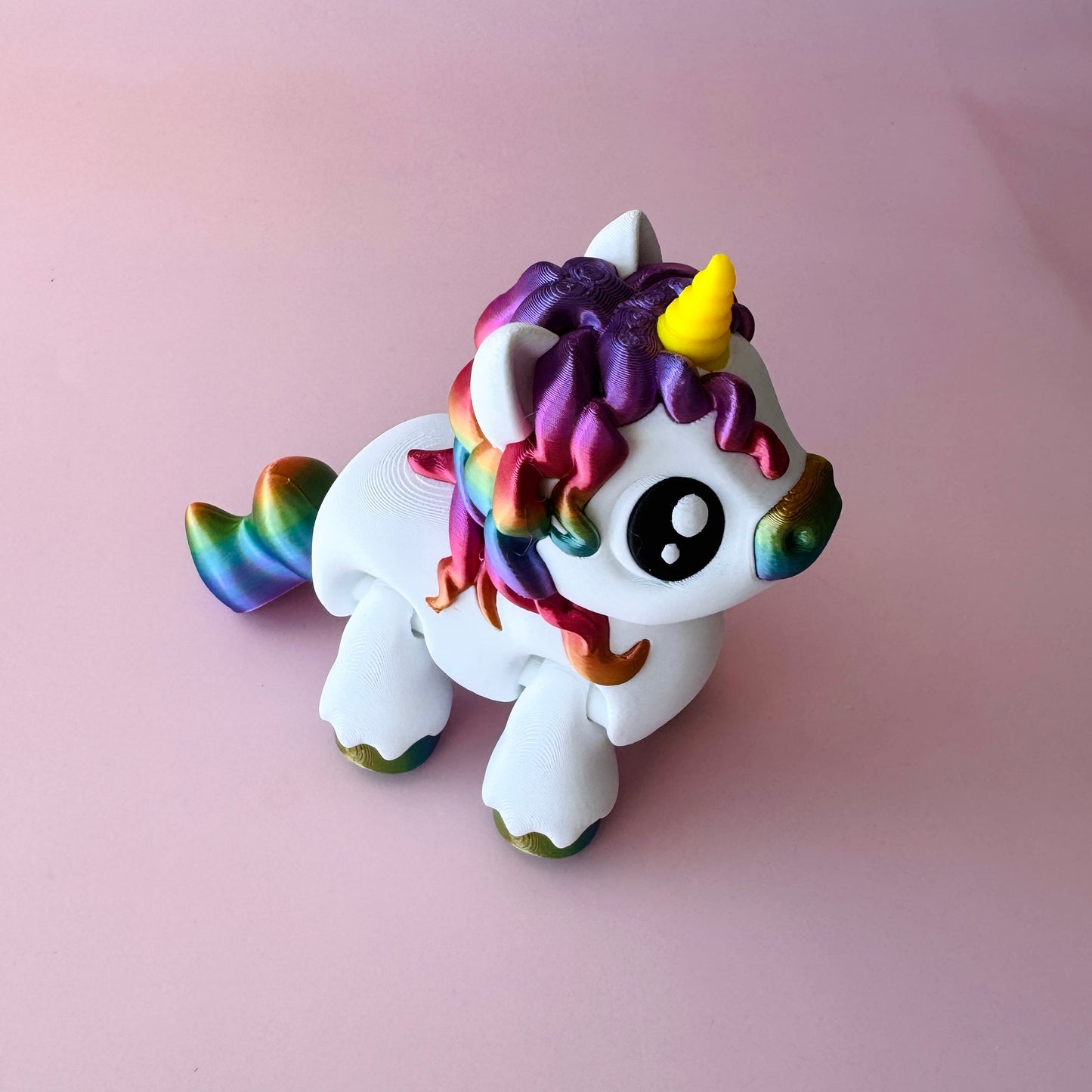 Rainbow Unicorn Figurine