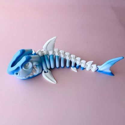 Skeleton Shark Figurine