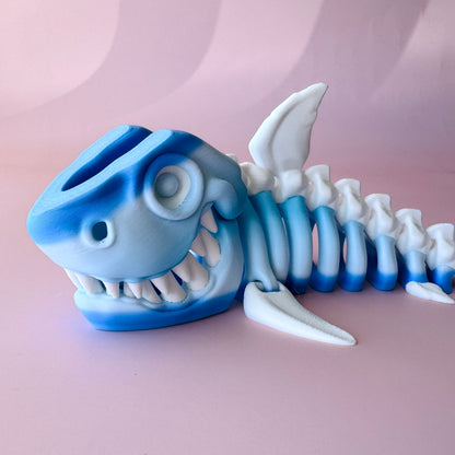 Skeleton Shark Figurine