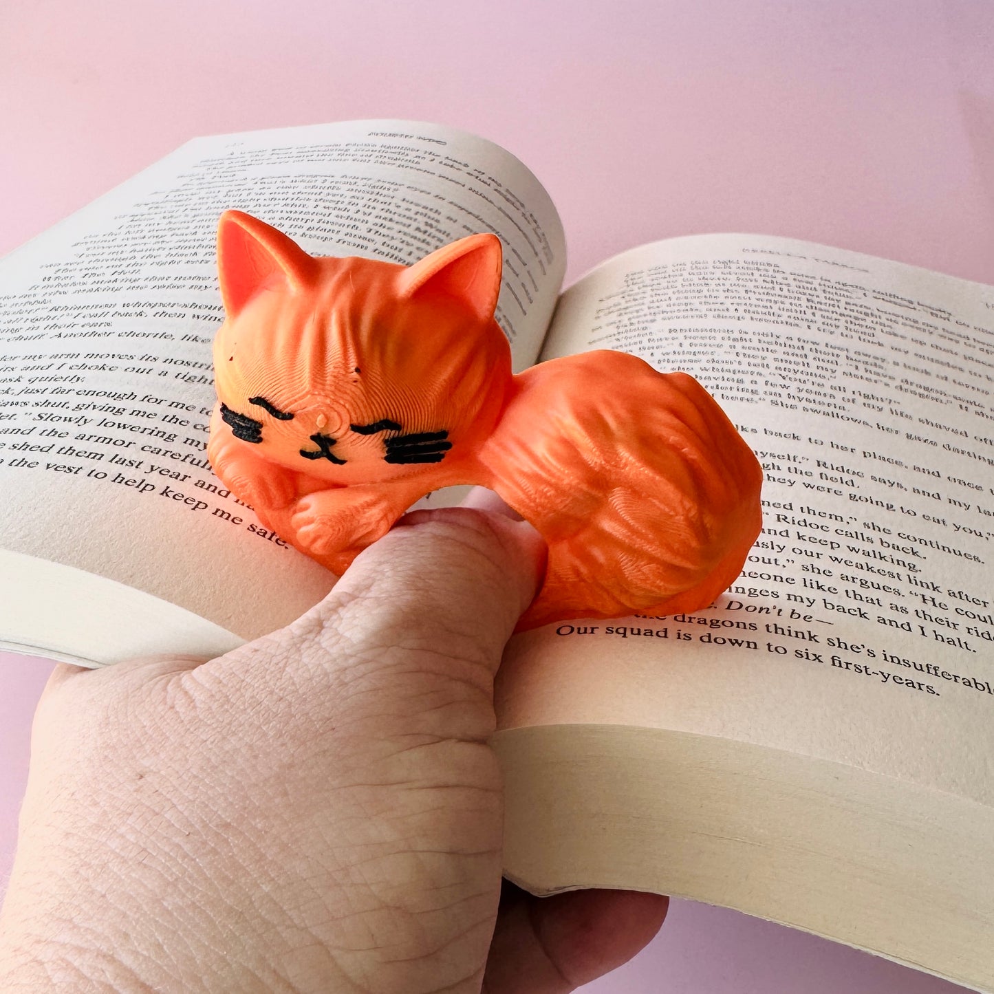 Cute Cat Page Holder