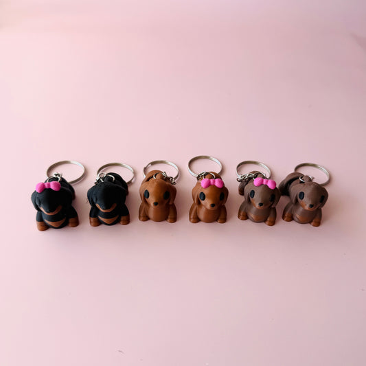 Dachshund Keychain