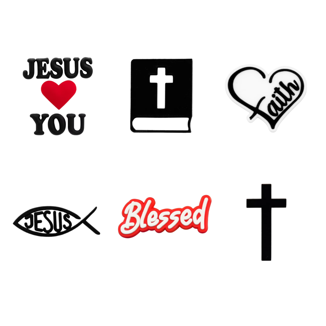 Religious Shoe Charms