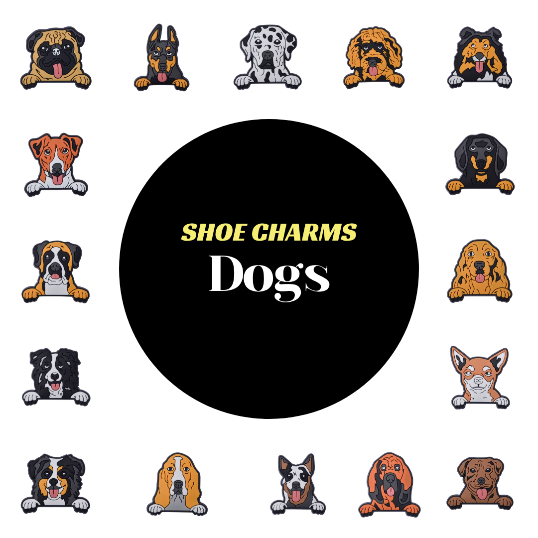 Australian Cattle Dog Shoe Charm