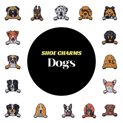 Australian Cattle Dog Shoe Charm