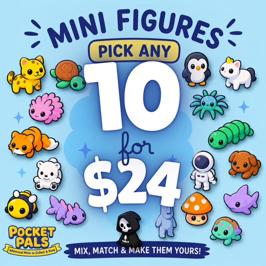 Pick Any 10 Pocket Pal Minis