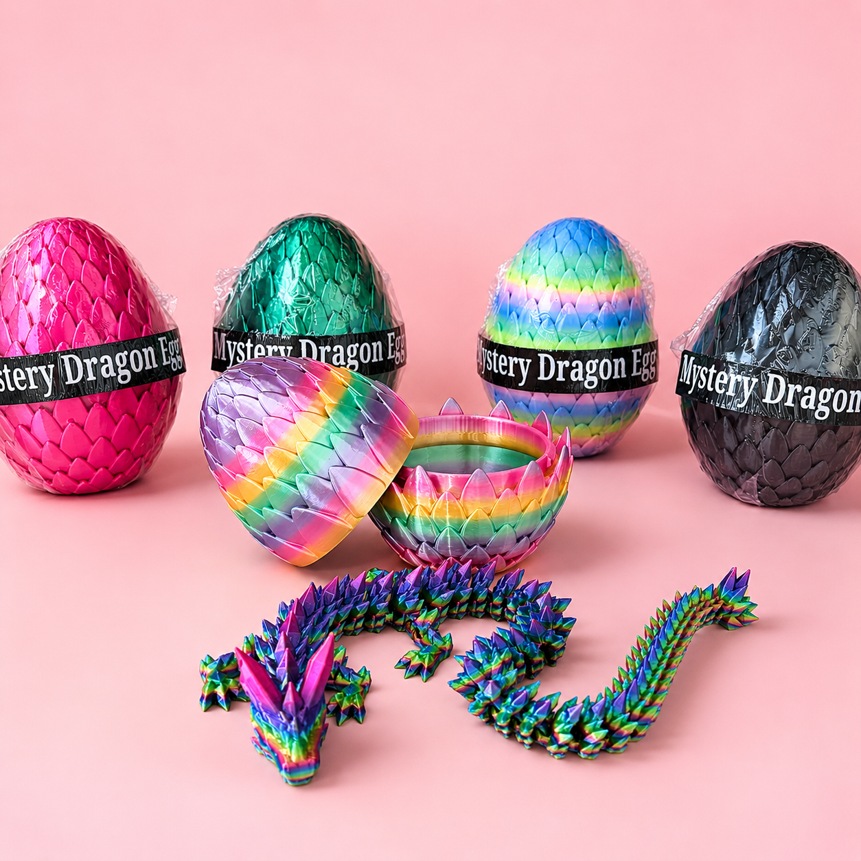 Mystery Dragon & Egg Figurine